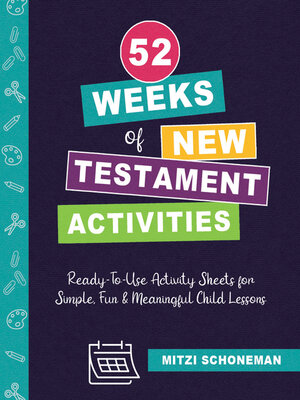 cover image of 52 Weeks of New Testament Activities